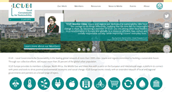 Desktop Screenshot of iclei-europe.org